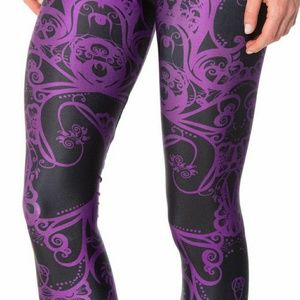 Black Milk Plum Bath Leggings